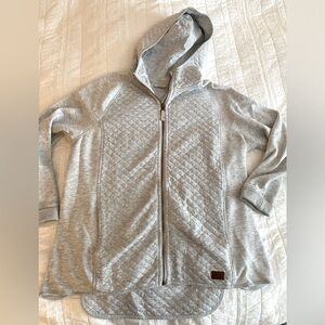 LL Bean zip up waffle hoodie